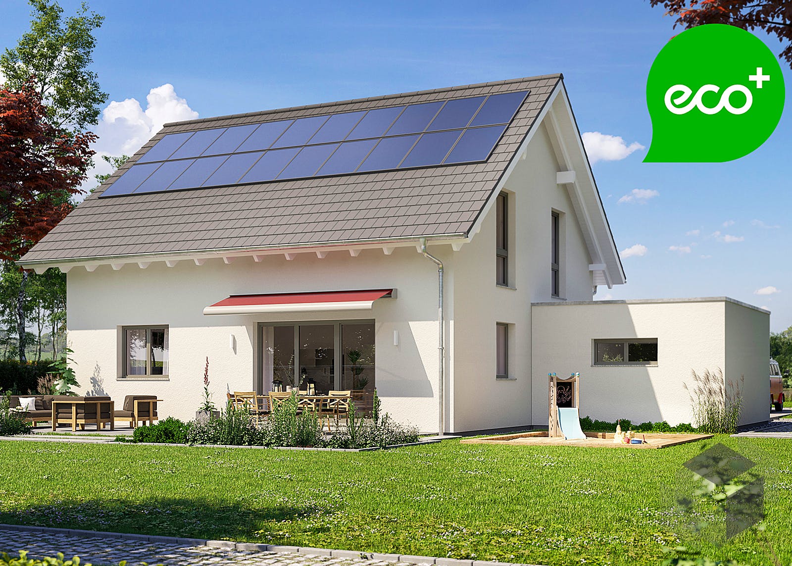 Einfamilienhaus Balance 205 eco von WeberHaus Fertighaus.de