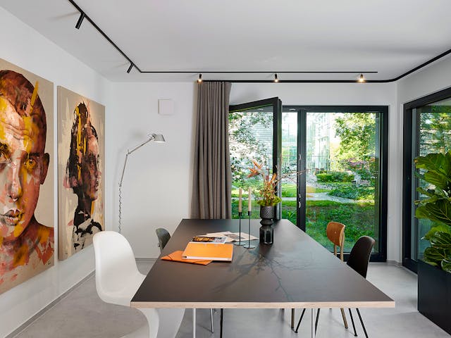 Fertighaus Option mit Anbaumodul von WeberHaus Schlüsselfertig ab 289500€, Cubushaus Innenansicht 5