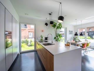Fertighaus Kundenhaus Klee - CityLife 450 von WeberHaus Schlüsselfertig ab 425500€, Cubushaus Innenansicht 2