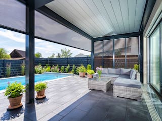 Fertighaus Kundenhaus myLife 402 von WeberHaus Schlüsselfertig ab 413180€, Bungalow Außenansicht 4
