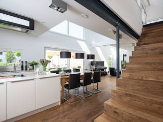 Fertighaus Kundenhaus Friemert sunshine 310 von WeberHaus Schlüsselfertig ab 401500€, Satteldach-Klassiker Innenansicht 3
