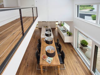 Fertighaus Kundenhaus Friemert sunshine 310 von WeberHaus Schlüsselfertig ab 401500€, Satteldach-Klassiker Innenansicht 5