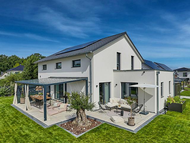 Fertighaus Kundenhaus Croce - generation5.5 Haus 200 von WeberHaus Schlüsselfertig ab 377430€, Außenansicht 1