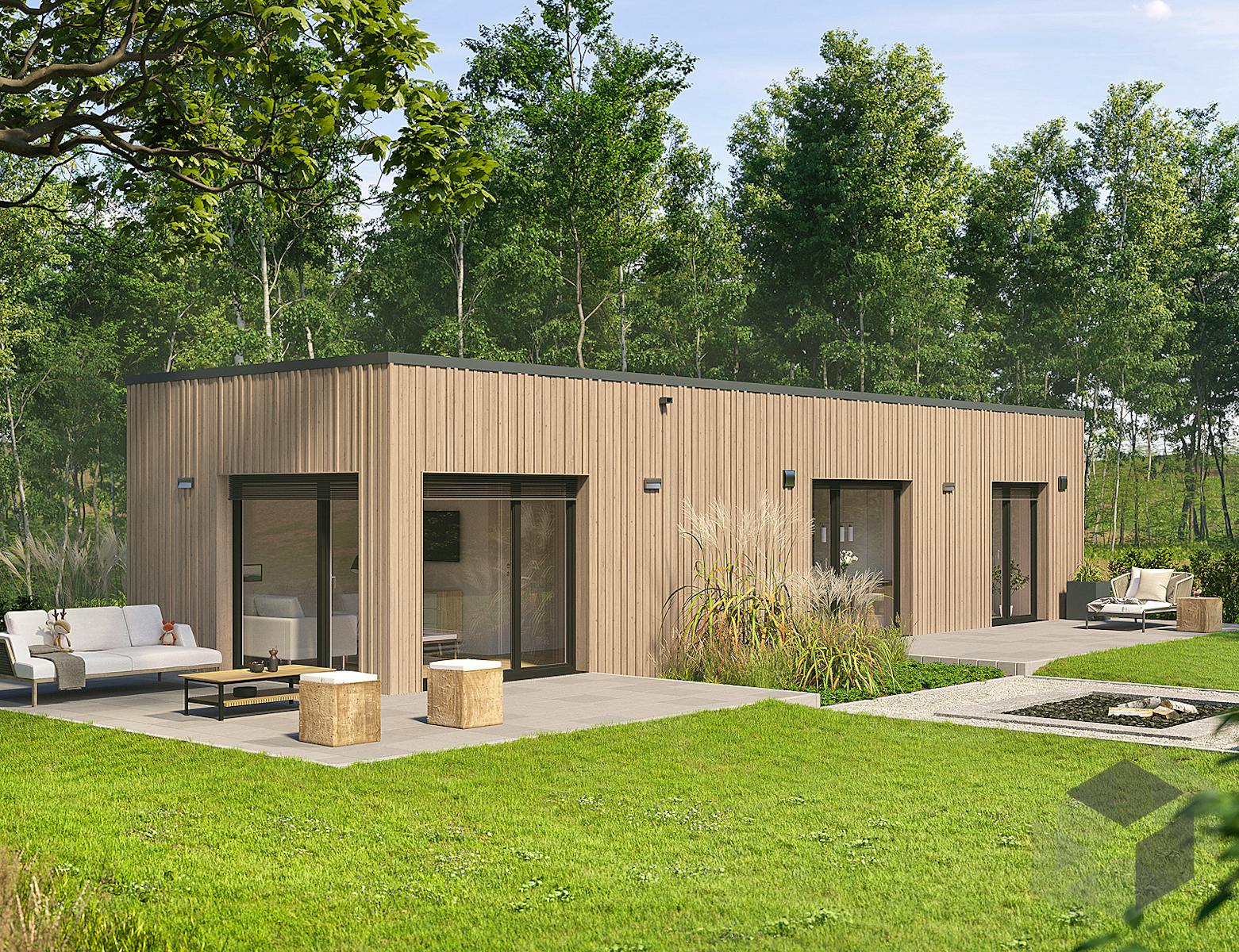 Spannende Weber Haus Bungalow Bild