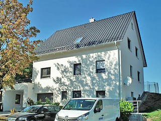 Massivhaus Einfamilienhaus 369 von WEIOTT-Massiv-Haus, Satteldach-Klassiker Außenansicht 1