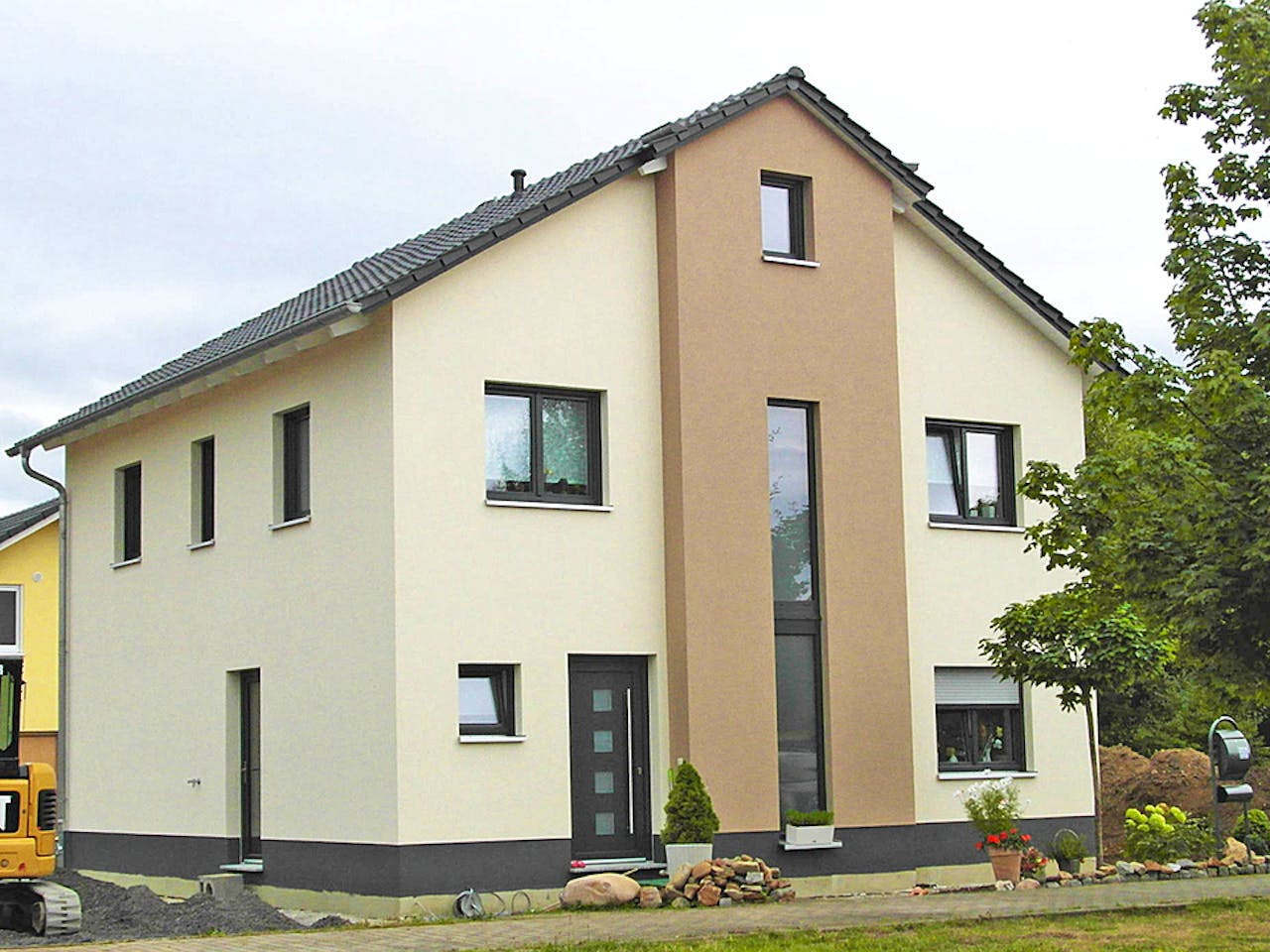 Massivhaus Stadtvilla 336 von WEIOTT-Massiv-Haus, Stadtvilla Außenansicht 1