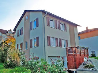 Massivhaus Stadtvilla 372 von WEIOTT-Massiv-Haus, Stadtvilla Außenansicht 3