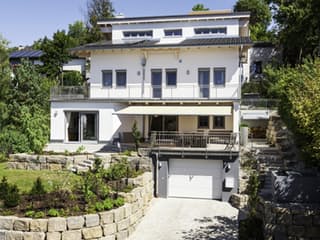 Fertighaus Weißensee -KfW55-Effizinezhaus von ISARTALER HOLZHAUS Schlüsselfertig ab 524900€, Außenansicht 1