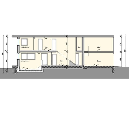 Fertighaus Haus BT von Weizenegger Schlüsselfertig ab 670000€, Cubushaus Grundriss 3