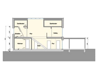 Fertighaus Haus KB von Weizenegger Schlüsselfertig ab 450000€, Satteldach-Klassiker Grundriss 3