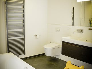 Fertighaus Zweifamilienhaus KW von Weizenegger Schlüsselfertig ab 800000€, Satteldach-Klassiker Innenansicht 7