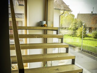 Fertighaus Zweifamilienhaus KW von Weizenegger Schlüsselfertig ab 800000€, Satteldach-Klassiker Innenansicht 8