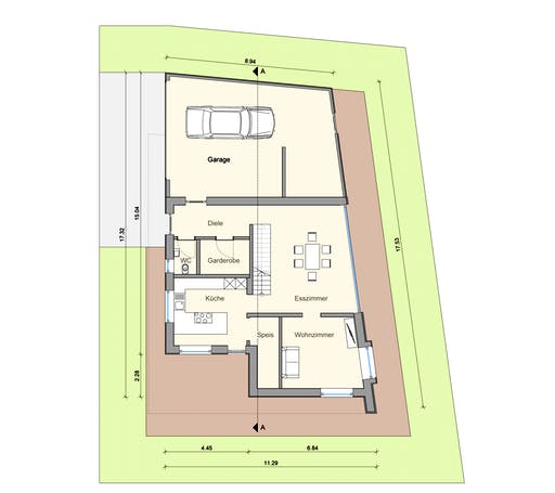 Weizenegger - Haus MT Floorplan 1