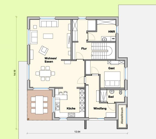 Weizenegger - Haus PT Floorplan 1