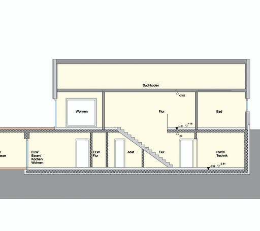 Fertighaus Zweifamilienhaus RG von Weizenegger Schlüsselfertig ab 540000€, Satteldach-Klassiker Grundriss 3