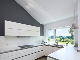 Fertighaus Zweifamilienhaus RG von Weizenegger Schlüsselfertig ab 540000€, Satteldach-Klassiker Innenansicht 3