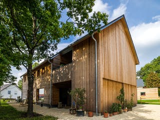Fertighaus Haus SA von Weizenegger Ausbauhaus ab 320000€, Satteldach-Klassiker Außenansicht 4