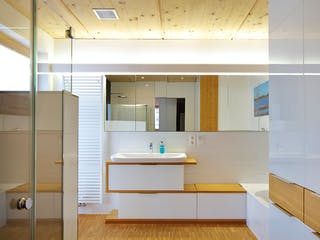 Fertighaus Haus mit Gewerbe WPBW von Weizenegger Schlüsselfertig ab 530000€, Cubushaus Innenansicht 9