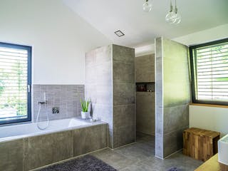 Fertighaus Haus mit Einliegerwohnung WW von Weizenegger Schlüsselfertig ab 650000€, Satteldach-Klassiker Innenansicht 5