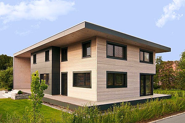 Modernes Flachdachhaus von Weizenegger