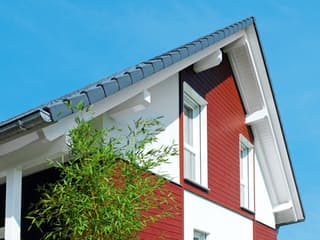 Fertighaus Ausstellungshaus Wenden-Hünsborn - Balance 200 von WeberHaus Schlüsselfertig ab 243000€, Außenansicht 4