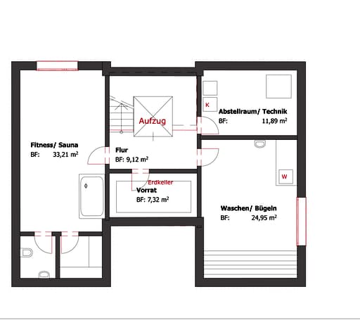 Fertighaus Westfalen von Becker 360 Schlüsselfertig ab 435400€, Pultdachhaus Grundriss 3