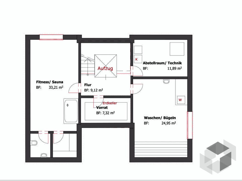 Westfalen von Becker 360 Grundriss