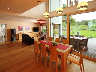 Fertighaus Westfalen von Becker 360 Schlüsselfertig ab 435400€, Pultdachhaus Innenansicht 2