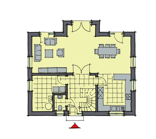 Birkenallee WhiteLine Floorplan 1