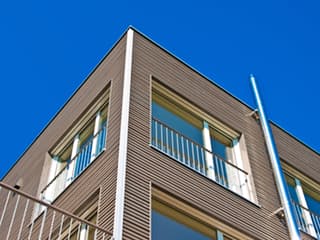 Fertighaus Wiesenhütter - Kundenhaus von Bau-Fritz Schlüsselfertig ab 740000€, Cubushaus Außenansicht 9