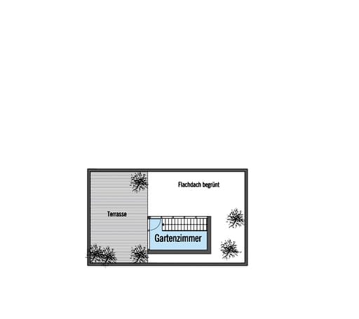 Fertighaus Wiesenhütter - Kundenhaus von Baufritz Schlüsselfertig ab 720000€, Cubushaus Grundriss 4
