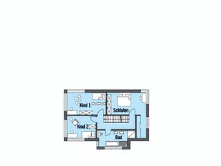 Fertighaus Wiesenhütter - Kundenhaus von Bau-Fritz Schlüsselfertig ab 740000€, Cubushaus Grundriss 2