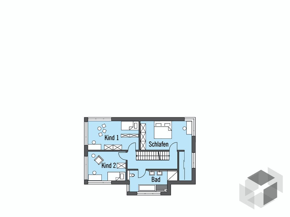 Wiesenhütter - Kundenhaus von Baufritz Grundriss