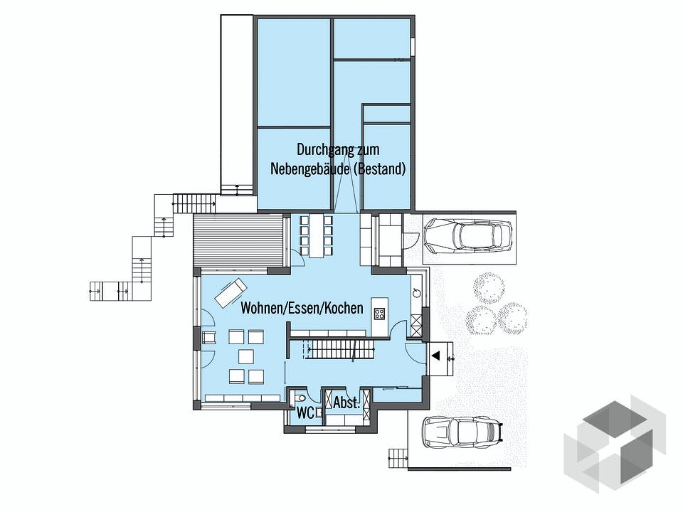 Wiesenhütter - Kundenhaus von Baufritz Grundriss