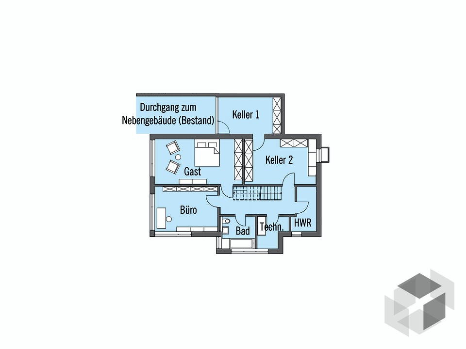 Wiesenhütter - Kundenhaus von Baufritz Grundriss