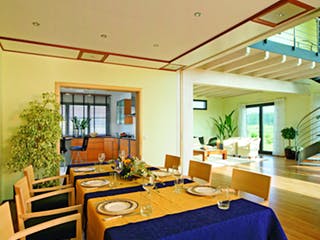 Fertighaus Wiesenweg von Keitel-Haus, Pultdachhaus Innenansicht 2