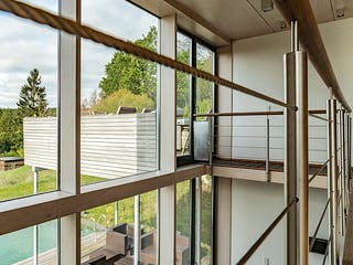 Fertighaus Satteldachhaus mit Holzfassade von Winterhoff, Satteldach-Klassiker Innenansicht 5
