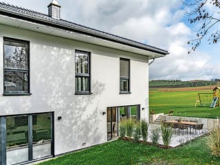 Fertighaus Stadtvilla von Winterhoff, Stadtvilla Außenansicht 2