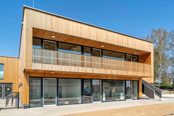 Modernes Holzhaus von Winterhoff