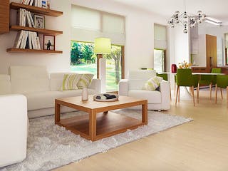 Fertighaus Z 321 von WODEN HAUS Schlüsselfertig ab 297000€, Bungalow Innenansicht 2