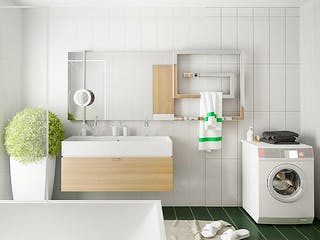 Fertighaus Z 321 von WODEN HAUS Schlüsselfertig ab 297000€, Bungalow Innenansicht 9