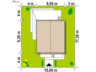 Fertighaus Z 372 von WODEN HAUS Schlüsselfertig ab 254000€, Satteldach-Klassiker Grundriss 3
