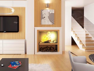 Fertighaus Z 372 von WODEN HAUS Schlüsselfertig ab 254000€, Satteldach-Klassiker Innenansicht 2