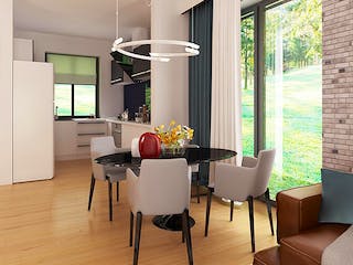 Fertighaus Z 372 von WODEN HAUS Schlüsselfertig ab 254000€, Satteldach-Klassiker Innenansicht 3