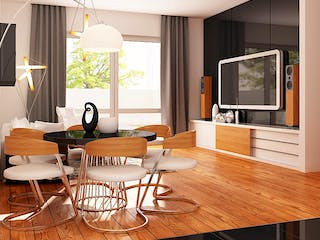 Fertighaus Z 7 D von WODEN HAUS Schlüsselfertig ab 180000€, Bungalow Innenansicht 2