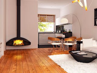 Fertighaus Z 7 D von WODEN HAUS Schlüsselfertig ab 180000€, Bungalow Innenansicht 3