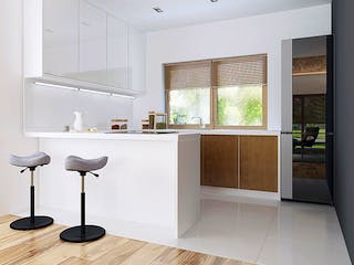 Fertighaus ZX 105 von WODEN HAUS Schlüsselfertig ab 205000€, Bungalow Innenansicht 5
