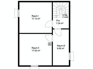 Blockhaus Wolfenbrück von Rems-Murr-Holzhaus Ausbauhaus ab 220880€, Blockhaus Grundriss 3