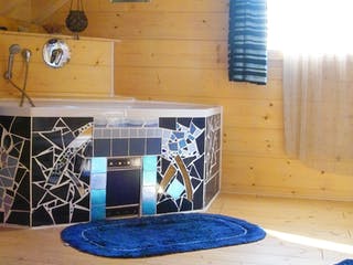 Blockhaus Wolfenbrück von Rems-Murr-Holzhaus Ausbauhaus ab 220880€, Blockhaus Innenansicht 2