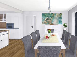 Fertighaus EDITION B 113 von WOLF-HAUS Schlüsselfertig ab 365240€, Bungalow Innenansicht 2